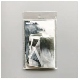 50Pcs Fog Forest Diary Decorative Stickers Pack DIY Label Stationery Deco Photograph Album Scrapbooking Flakes