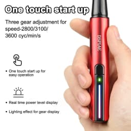 DSPIAE ES-A Reciprocating Sander Electric Grinding Pen with Sanding Heads Sandpaper for Gunpla Plastic Model Hobby DIY Pro Tools