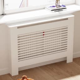 36.2 Inch Tall Large Radiator Cover Horizontal Vertical Cabinet Mdf Grill Shelf S/M/L/XL