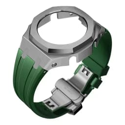 Mod Kit For Casioak GMAS2100 Stainless Steel metal Case Rubber Strap for Mod Kit GMA-S2100 4thGen Replacement shoc K Accessories