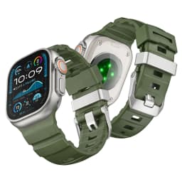 Silicone Strap for Apple Watch Ultra 4 3 2 49mm Series 12-11-10 46mm 9 8 7 45mm Sport Band Bracelet Iwatch 6 SE 5 4 44mm 42mm