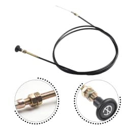 Stop Choke Bowden Cable Wire 2-5m Length Control Bonnet Throttle Engine Fuel For Cars Trucks Vans Engine Flameout Wire Parts