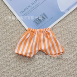 Labubu Doll Clothing Versatile Pants 17cm Plush Doll Clothing Accessories Labubu I II Idol Doll Sitting Party Accessories