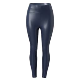 Solid Pu Leather Leggings Women's High Waist Faux Leather Stretch Skinny Long Leggings Plus Size Tights Bell Bottoms For Women