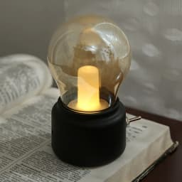 Creative led retro rechargeable night light USB rechargeable bedside bedroom Mini dormitory table light bulb atmosphere light