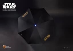 Ready in Stock-Beast Kingdom 1:1 Star Wars LED Illuminated Lightsaber Straight Handle Umbrella Prop Umbrella Toy Gift