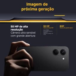 Poco X8 PRO 5G, 512GB/12GB, MediaTek Dimensity 8500-Ultra, Bateria 6500mAh, Câmera 50MP ,Versão Global