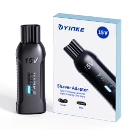 15V HQ8505 Upgrade Type-C Shaver Adapter Charger Converter for Philips Oneblade QP6530/QP6520QP6510,Electric Razor Power Adapter