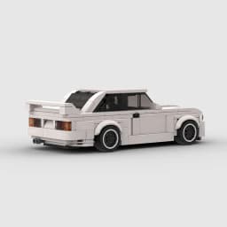 InhawBrick MOC E30 Speed Racing Vehicle Racer Building Blocks M3 Sports Car Adults Brick Sets Model Toys for Kids Gifts