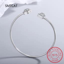 Radiant Cut Moissanite Diamond Water Drop Bangle for Women Wedding Bracelet 925 Sterling Silver Adjustable Open Bangle Jewelry