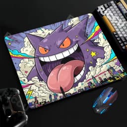 Gaming Small Mousepad Pokemon-Gengar Mouse Pad PC Gamer Desktop Decoration Pads Office Laptop Mouse Mat desk accessories Carpet