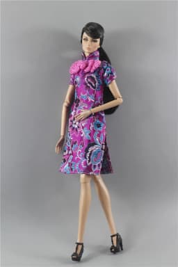 1 PC Doll Clothes 1:6 Scale Dress Chinese Cheongsam for 11.5 Inch 30cm Doll Many Style for Choice Gifts for Girls