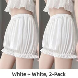 Women's Safety Pants Thin Summer Pumpkin Pants Underwear Anti-exposure Short Shorts That Can Be Worn outside with Skirts