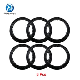 Original Clean Ring for Purerobo W-R3S W-R1 Window Cleaning Robot Black Round Replacement Part for Glass Clean Robot Machine Use