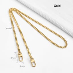 Copper material bag chain shoulder strap for women bag cross shoulder strap replacement bag strap bag accessories