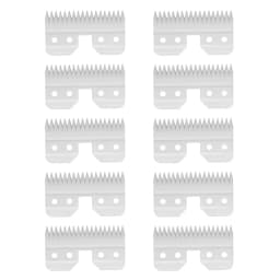 10pcs/lot 18 Teeth Ceramic Cutter Dog Grooming Blade Hair Clipper Blade Ceramic Cutters  Pet Grooming Scissors