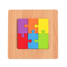 High Quality Wooden Geometric Shapes Early Cognition Puzzles Board Math Game Montessori Baby Learning Educational For Kids Toys
