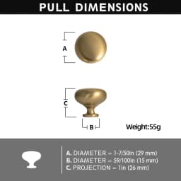 Antique Brass Cabinet Pulls Hardware for BedroomVintage Brass Solid Drawer Handles for Kitchen Cabinets and Dresser Drawers