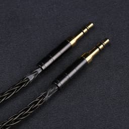 OPENHEART 16 Core Headphone Cable 1 to 2 jack dual 3.5/2.5/4.4mm Balance Cable Silver Plated Copper Upgrade XLR 2m 3m Cable