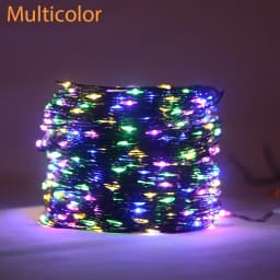 100M LED String Lights Green Wire Fairy Lights Garland for Outdoor Home Christmas Trees Wedding New Year Party Garden Decoration