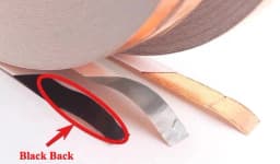 33m 36Yards Copper Foil Tape for Mosaic Stained Glass DIY Tiffany Craft Colored Glass Welding