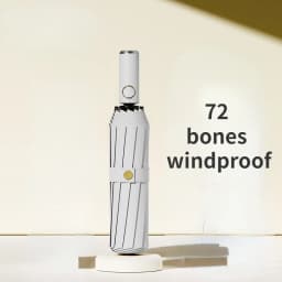 72 Bone Super Strong Windproof Automatic Folding Reinforced Large Rainproof Sun Protection Women Men Umbrella