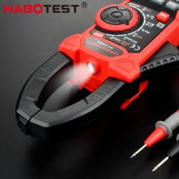 HABOTEST HT208D Digital Clamp Meter AC/DC True RMS Multimeter Automatic Range Tester Current Clamp Meter for Electrical Testing