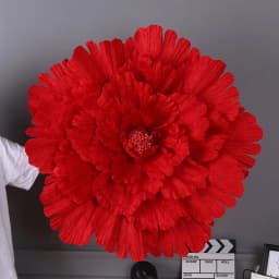 40/50/60/80cm Large artificial flowers Peony Wedding background Decorative flower branches silk flowers wall for home decoration