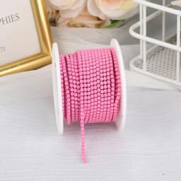 RESEN New Arrival 2mm Rhinestone Cup Chain with Colorful Bottom Sew On Stone Chain Trim Glue On Acrylic Rhinestone Banding Trim