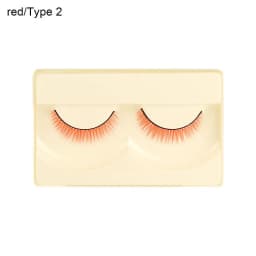 5Pcs 20cm 3 Colors Eye Lash DIY Kids Doll False Eyelashes Dolls Accessories Black Brown Tawny Children Toy Decoration