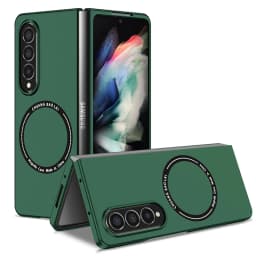 Magnetic Wireless Charging Case for Samsung Galaxy Z Fold 3 4 5 Magsafe Cover Cases Shockproof and Anti fingerprints Fold6 Case
