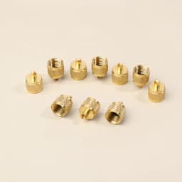 10Pcs Brass Valve Cores Replacement AC HVAC/R Field Service Tool Refrigerant Valve Core Remover Removal Tool HAVC