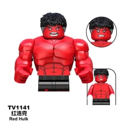 Blind Box Mini Building Blocks TV6204 Figures Big Goblin Spiderman Iron Man Venom Captain Hawk Deadpool Armor Christmas Gift Toy