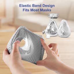 Reusable Cpap Liners for Mask Comfort Covers to Reduce Air Leaks Skin Pressure Irritation Easy to Clean Fabric Accessories