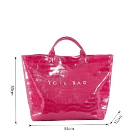 Luxury Crocodile Pattern Women Handbag With Short Handle Shoulder Bag 2026 New Designer Bag Large Capacity Travel Bag Trend Tote