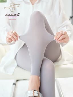 Ultra-thin Leggings Summer High Elastic Naked Feeling Sunscreen Casual Sports Fitness Yoga Pants Women's Sexy Black Skin Tights