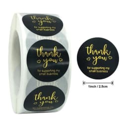 500pc Thank You for Your Order Stickers for Kids Gold Seal Label You've Got Great Taste Stationery Sticker Pretty Things Inside