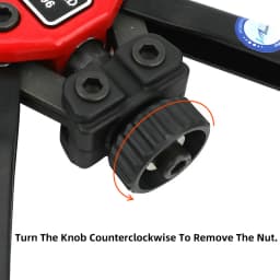 BT-606 Riveter Gun Tool Threaded Hand Rivet Nut Gun M3 M4 M5 M6 M8 Double Insert Manual Double Handle Riveter Tool 200pcs Nuts