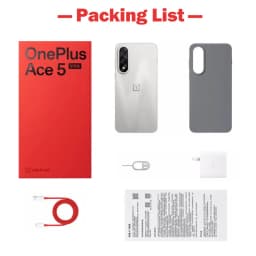 Original Unlocked OnePlus ACE 5Ultra 5 Ultra 5G google play 100W Charger 6700mAh 50Mp Camera Mediatek Dimensity 9400+ Android 15