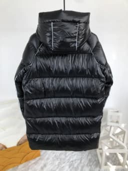 New Winter Mens Thicken Warm Medium Long Hooded Down Coat Stand Collar Zipper Fashion Casual Jacket Male High Street Overcoat