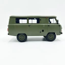 WPL YA3-452 Буханка UAZ-452 C-104 Remote Control Off Road Bread Van Small Leather Car 2.4G Full Scale 4WD Drive Truck Model Toy