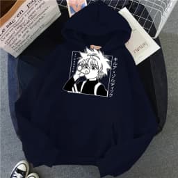 Hunter X Hunter Anime Hoodie for Men Women Kurapika Manga Sweatshirts Fleece Autumn Winter Gothic Harajuku Hooded Pullover