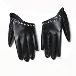 [EAM] Accessories Gloves Rivet New Spring Summer Colors Print Personality Hip Pop Sunscreen Beading Fashion Tide 2026 OA993
