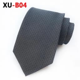 Polyester Jacquard Necktie 8 Cm Stripe Tie Business Casual Plaid Corbatas for Wedding Party Men Accessories Valentines Gift