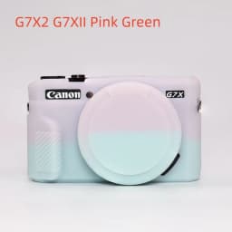 For SX740 HS Digital Camera Case Silicone Cover For Canon G7X Mark II III G7X2 G7X3 SX730 SX740HS Soft Protector Bag