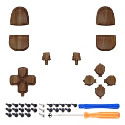 eXtremeRate D-pad R1 L1 R2 L2 Triggers Share Options Face Buttons, Full Set Buttons Compatible with ps5 Controller BDM-010 & 020