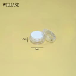 Transparent Loose Diamond Storage Box Acrylic Lid Gemstone Display Container Case Round Pearl Gem Jars Insert Holder Collector