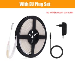 Dimmable COB LED Strip 12V 24V Tuya Wifi Bluetooth Flexible Neon Tape Ribbon 320LED High Linear Light Waterproof COB Led Light
