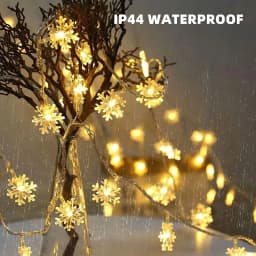 Valentine's Day Snowflake LED String Lights Easter LED Fairy Light Wedding Party Garland Holiday Decoration Lighting Strips