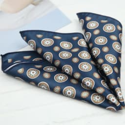 2026 Oversized Silky Pocket Square For Men 27CM Luxury Floral Dots Pocket Square Wedding Hanky Paisley Chest Towel Suits Scarf